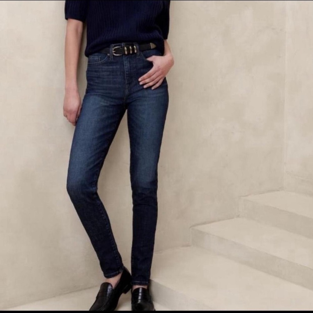 Banana Republic Women’s High-Rise Skinny Jeans Olivia Wash 28